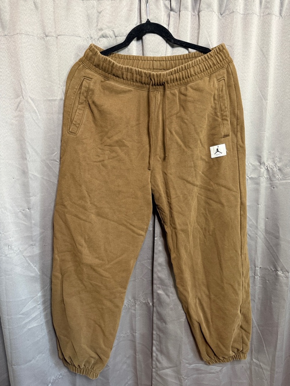 Jordan Men's Tan Brown Fleece Joggers